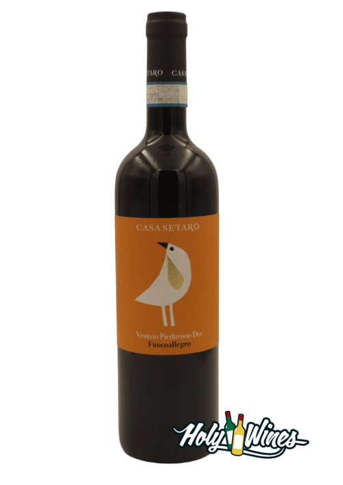 Casa Setaro Vesuvio Piedirossa DOC Fuocoallegro